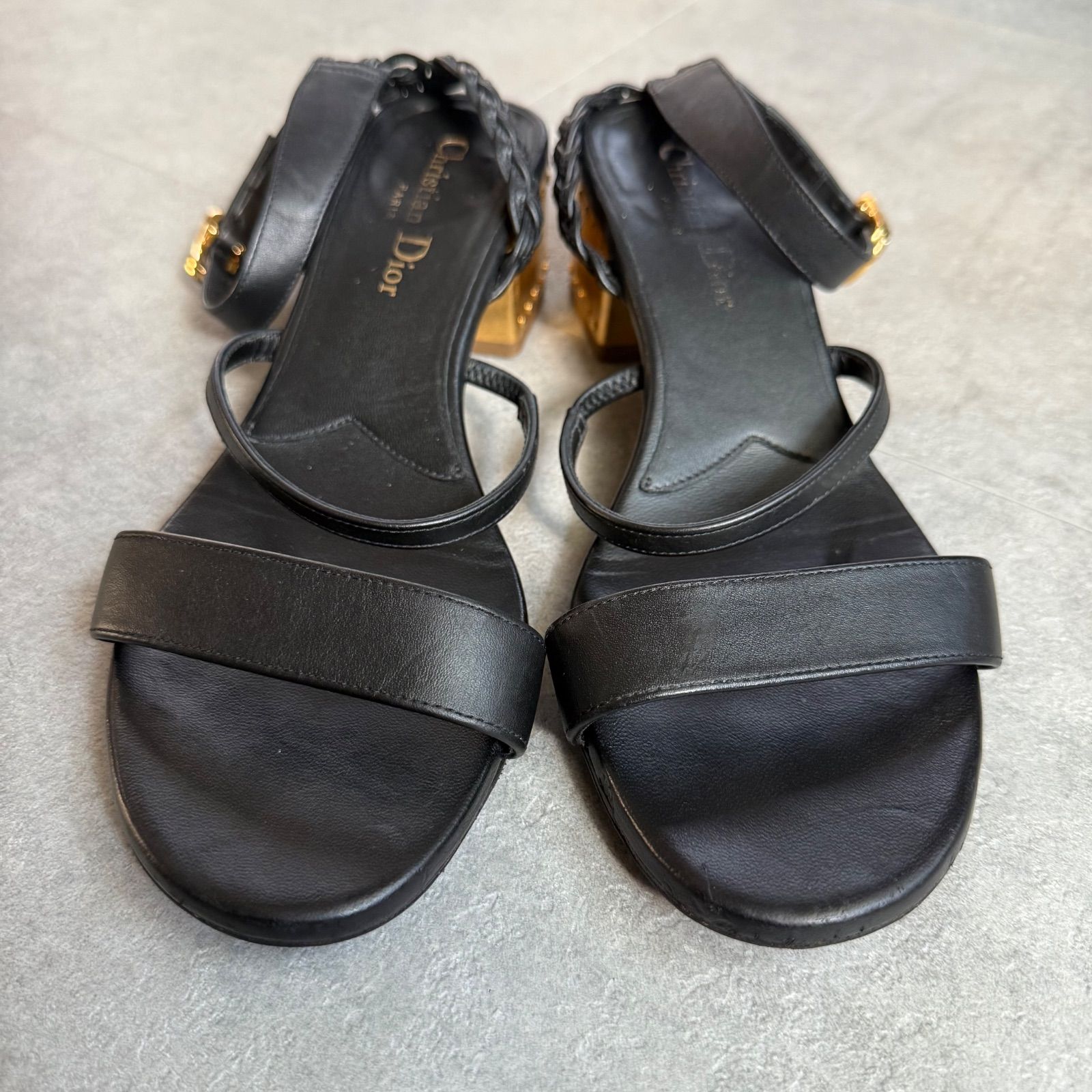 定価15万【完売・美品】ディオール 36 サンダル CDロゴ Dior EGEE 定価15万【完売・美品】ディオール 36 サンダル CDロゴ Dior EGEE 定価