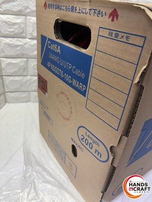 線 LANケーブル Cat 6 A UTPケーブル 4 P NSGDT 6-10 G-WARP 200 m RD