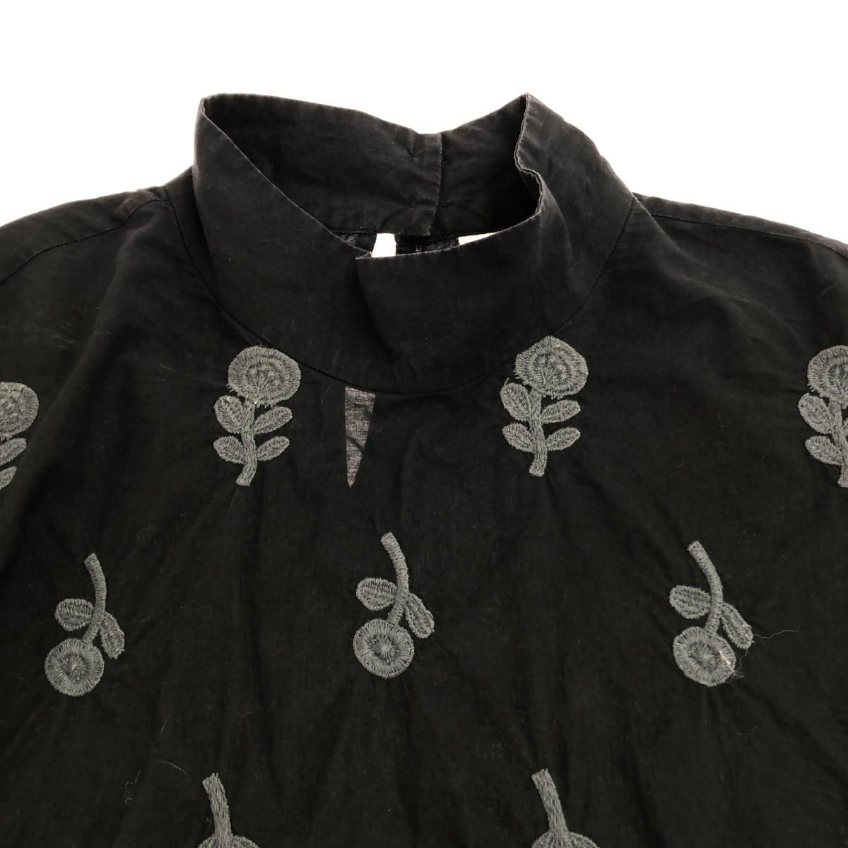 mina perhonen ミナペルホネン bonheur/長袖ワンピース サイズ:38 花柄