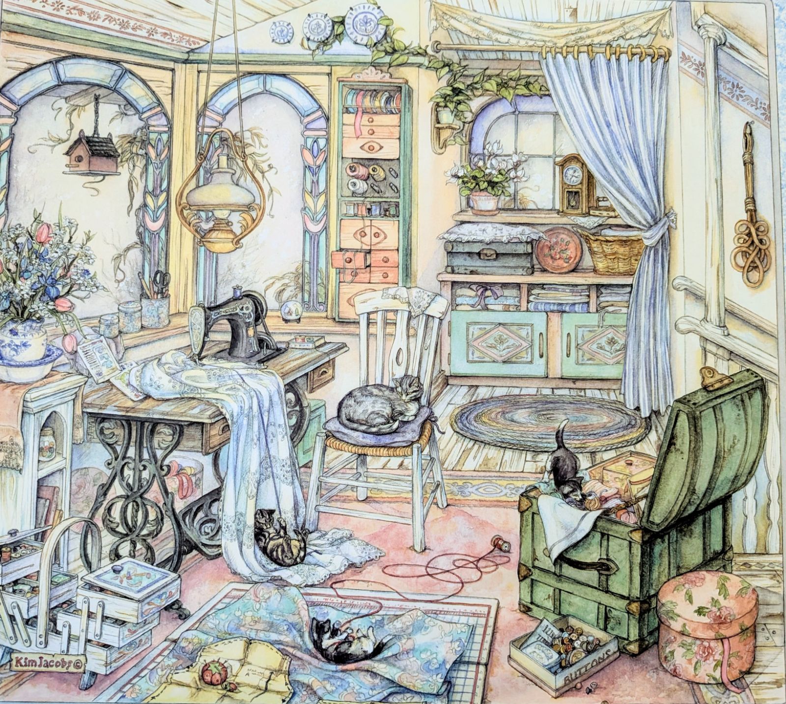 K27 シャドーボックス プリント 7枚 キムジャコブス 大判 展示会