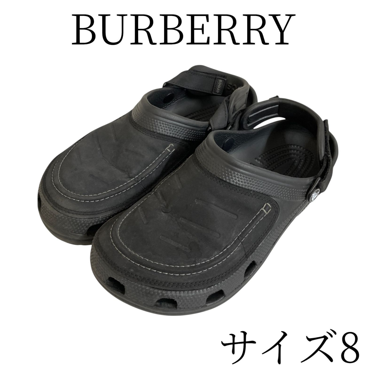 バーバリー 黒 クロックス サイズ8