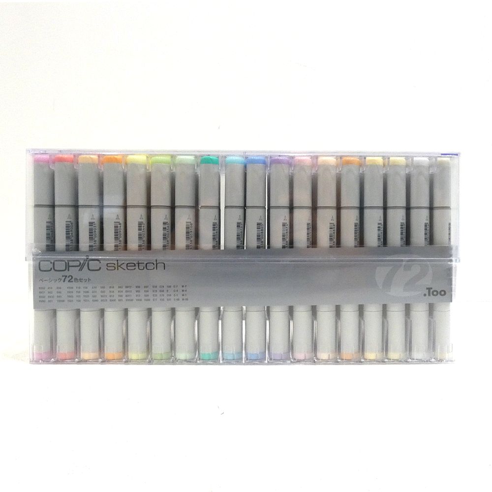 小牧店】未開封 COPIC sketch コピックスケッチ ベーシック 72色セット