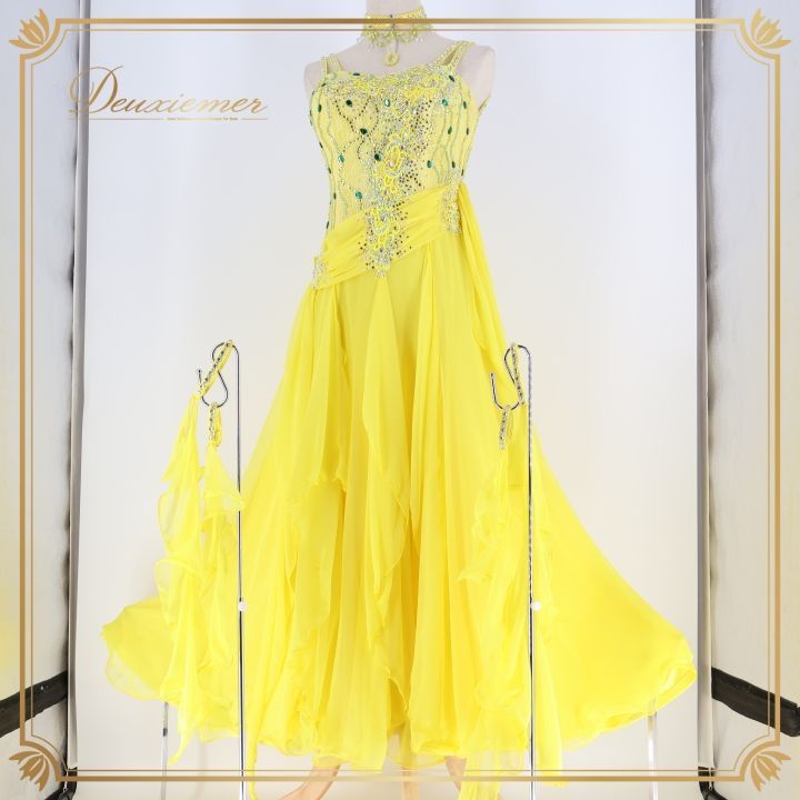 社交ダンス 衣装 スタンダード ドレス ワンピース スタンダードドレス