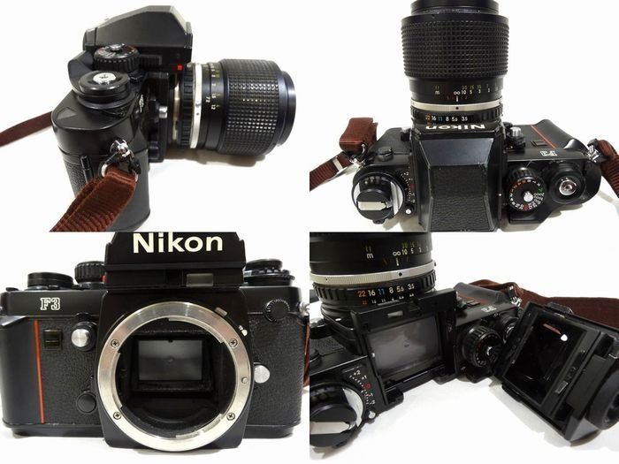 動作確認済み ニコン Nikon F3 □ 一眼レフ フィルムカメラ 36-72mm 70