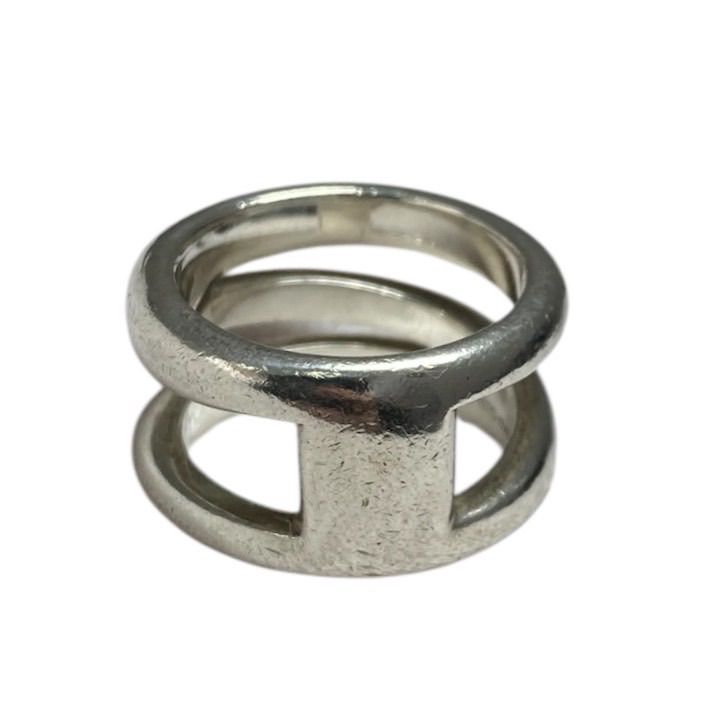 【希少】Tiffany ティファニー ダイアゴナル スパイラル リング 12号 1990s】TIFFANY&Co. ティファニー ダイアゴナル リング 《シルバー925