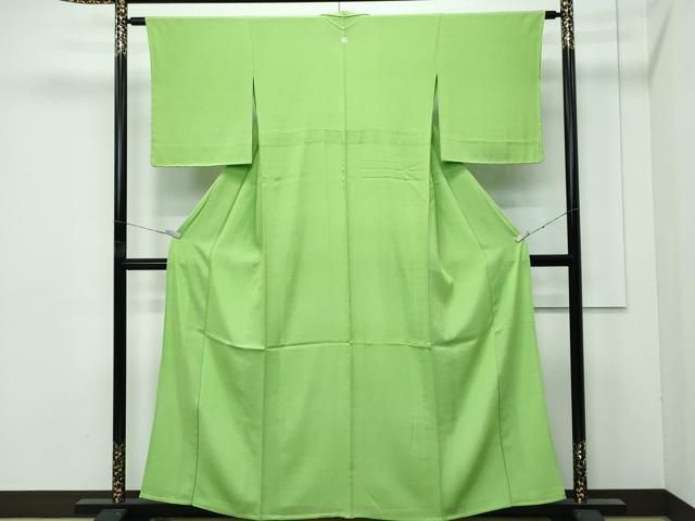 平和屋本店▽極上 人間国宝 小宮康孝 江戸小紋 単衣 両面染 鮫小紋柄