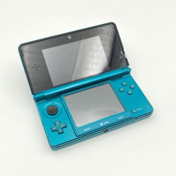 本体 任天堂 3 DS アクアブルー CTR-001 Rボタン反応しない 6