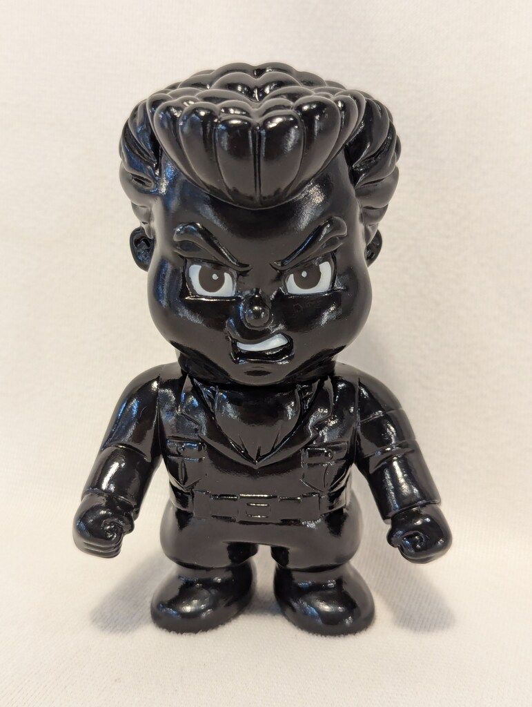 ゴッコ堂 気合ダディ 黒成型色 ゴッコ堂 SD気合田くん 総長 黒成型/白塗装 - メルカリ