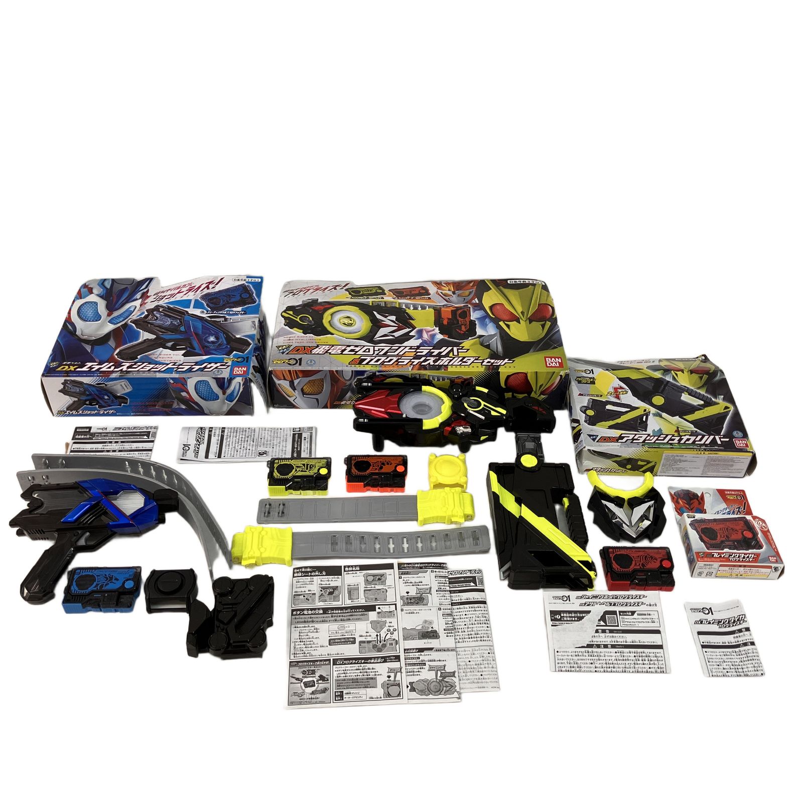 BANDAI 飛電ゼロワンドライバー アタッシュカリバー エイムズショット