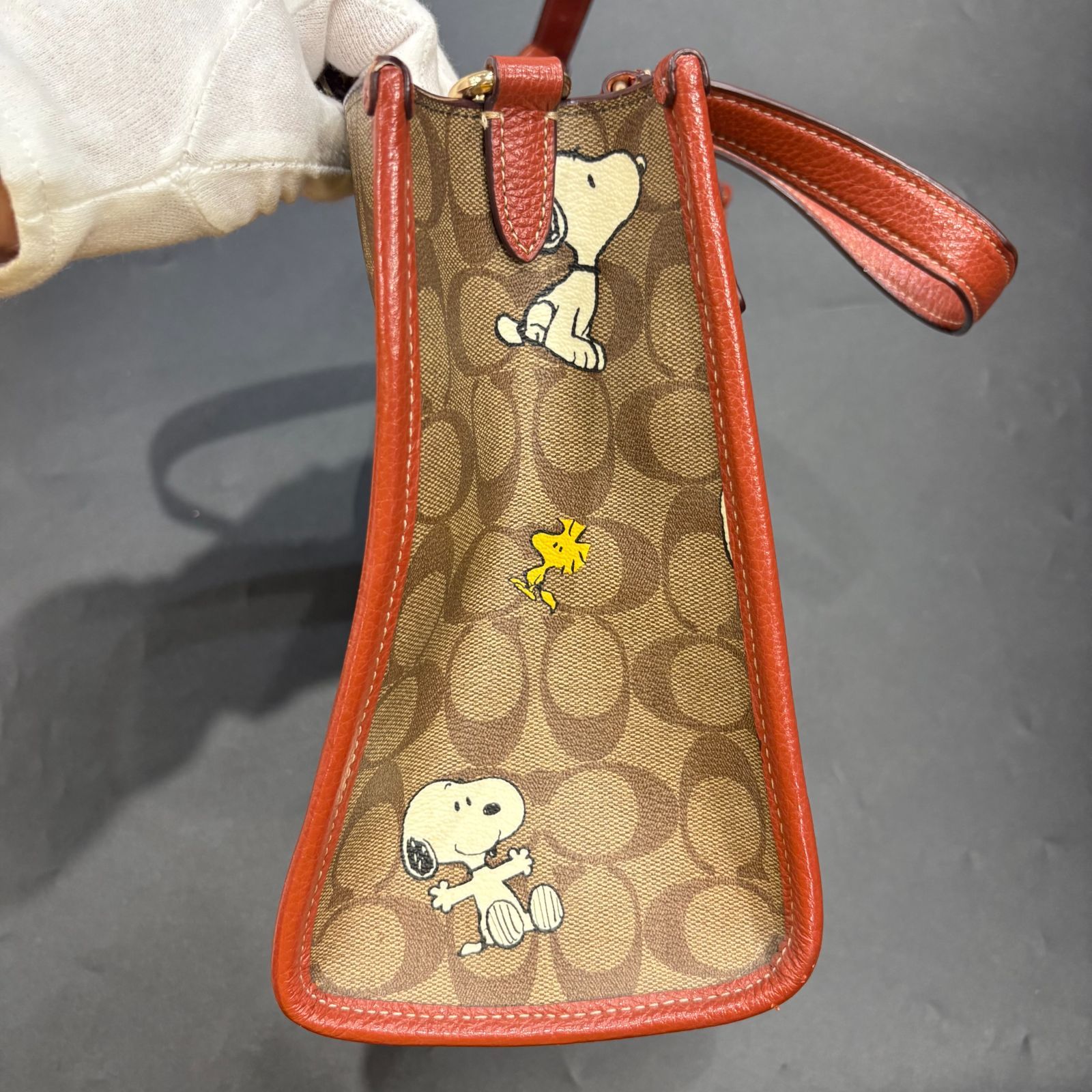  コーチ 2 wayバッグ スヌーピー その他 バッグ