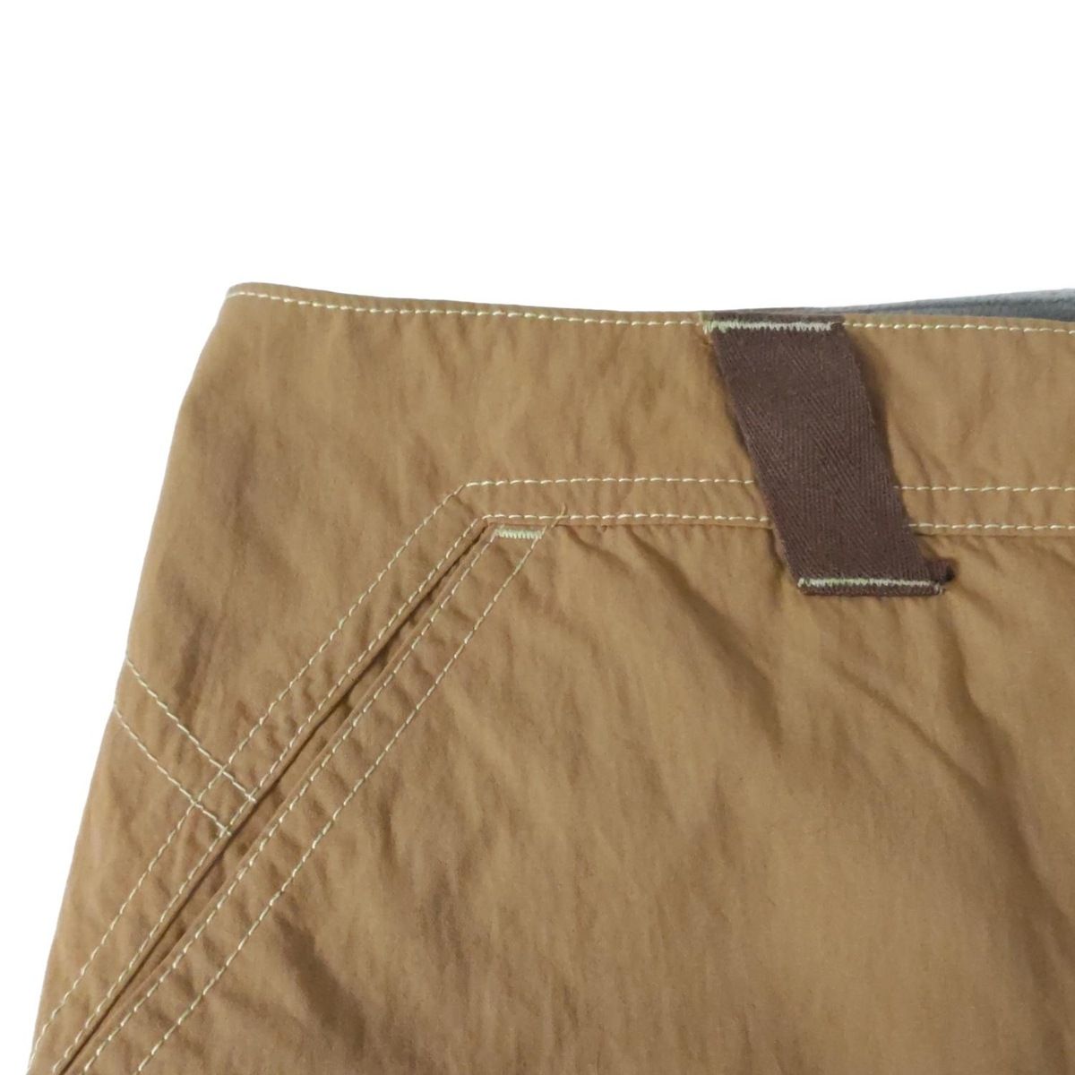  MountainHardwear マウンテンハードウェア パンツ サイズM レディース - ライトブラウン×ブラウン クロップド 半端丈 その他 パンツ