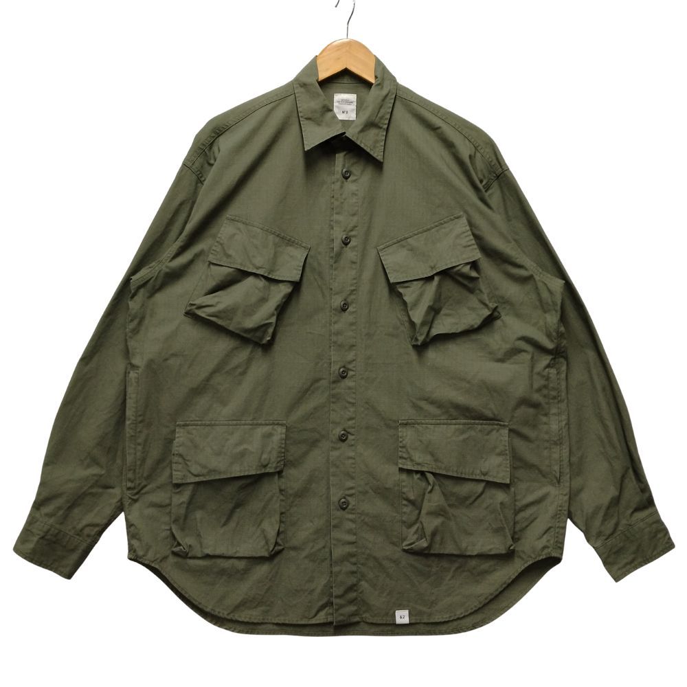 BEDWIN - THE ベドウィンアンドザハートブレイカーズ L S BIG JUNGLE SHIRT KOVE ビッグ ジャングルシャツ 53262