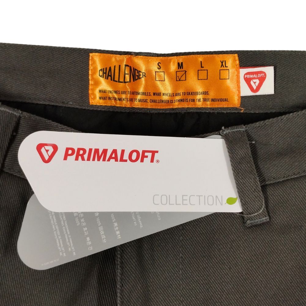 CHALLENGER チャレンジャー SP CHINO PANTS プリマロフト チノパンツ チャコール サイズ M 正規品 / 53263 CHALLENGER チャレンジャー SP CHINO PANTS プリマロフト チノパンツ
