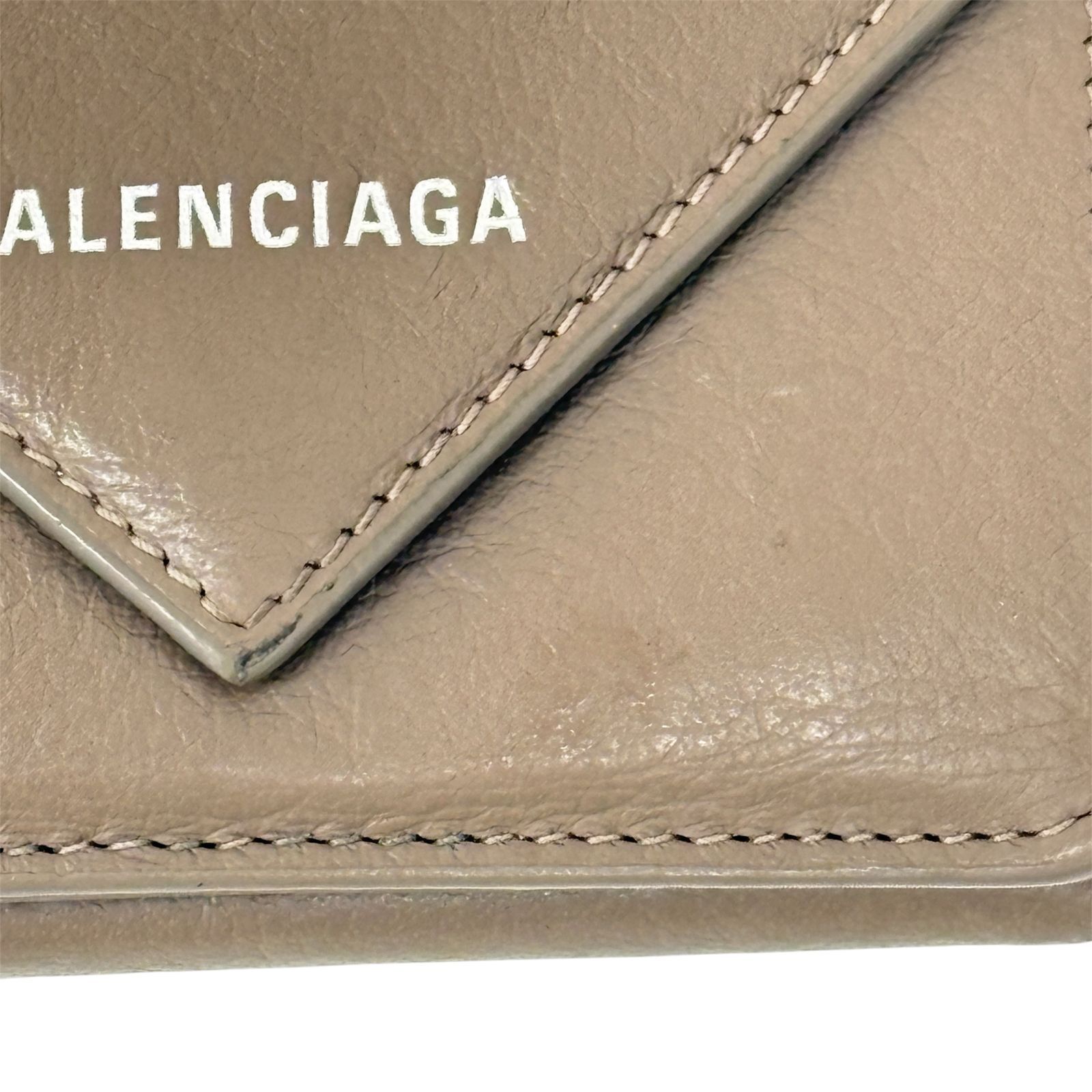 バレンシアガ ペーパーミニウォレット