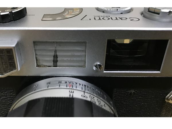 CANON キャノン MODEL 7 ボディ 50 mm 1 4 レンズ カメラ