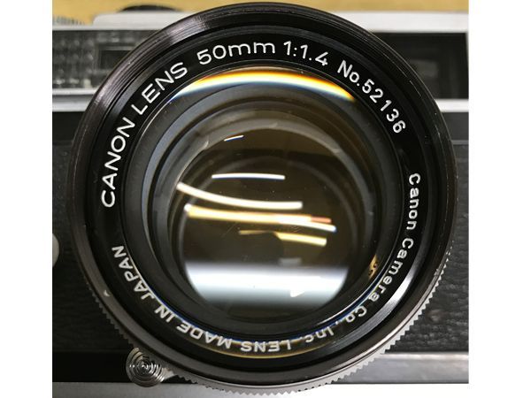 キャノン model7 レンズ50mm 1:1.4 ジャンク品 Canon キャノン model7 レンズ50mm 1:1.4 ジャンク品 Canon キャノン model7