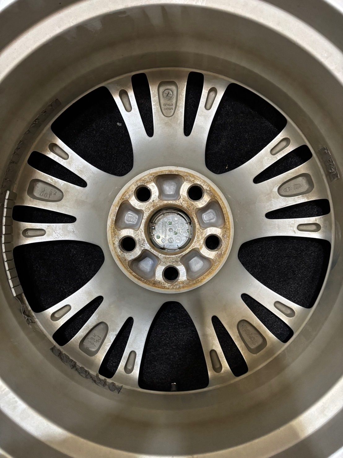 ☆レクサス 10系 RX 純正 19インチ 7.5J +35 114.3 5H アルミホイール