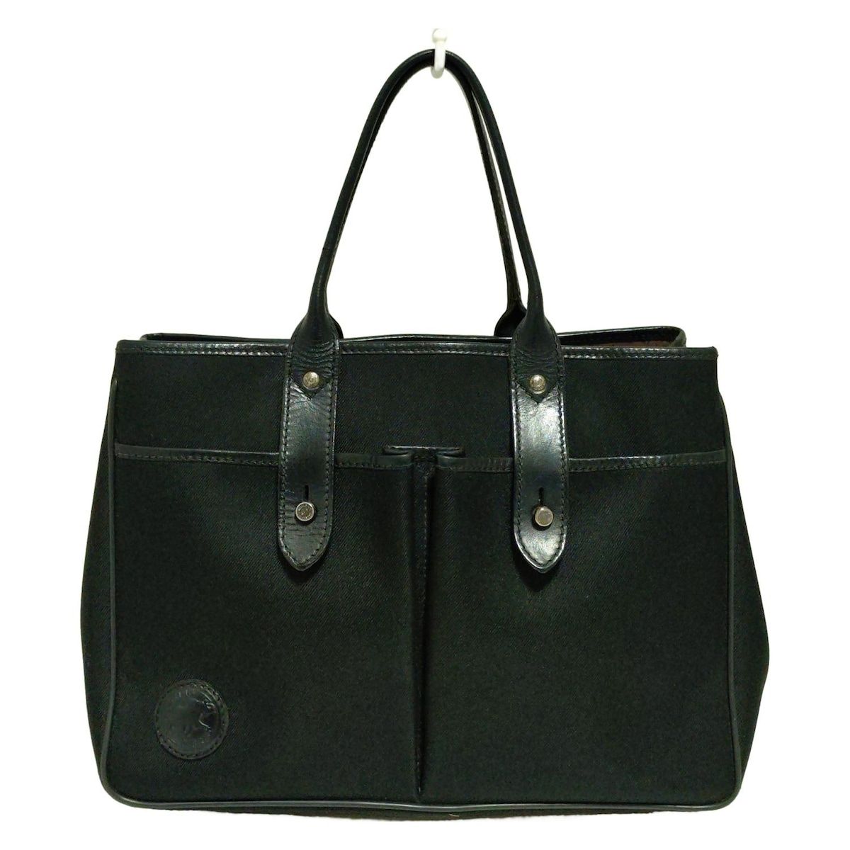 HUNTING WORLD ハンティングワールド トートバッグ 黒 レザー