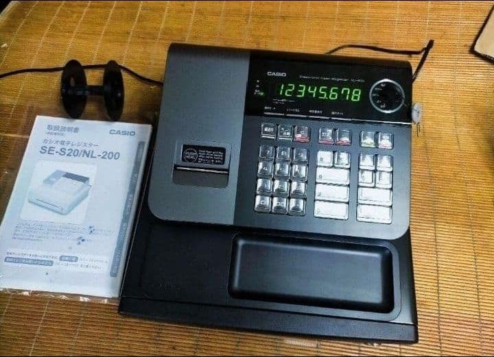 カシオレジスター SE-S20/NL200 人気機種 送料無料 008801