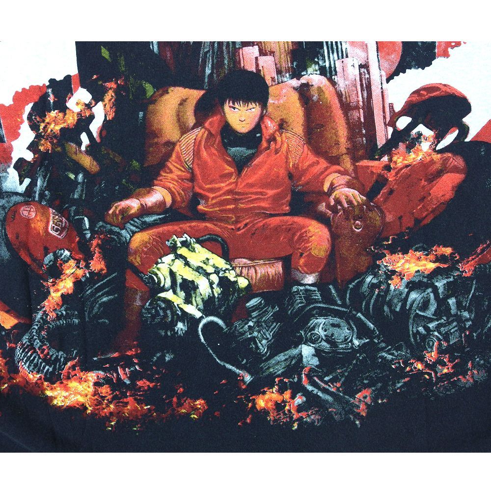 350 AKIRA アキラ アニメ Tシャツ 美品 USA製 ブラック Lサイズ 半袖