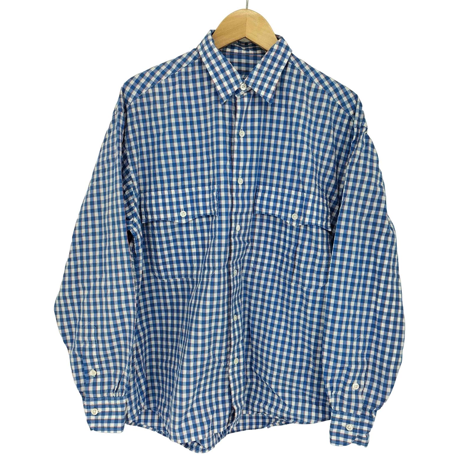 PORTER CLASSIC(ポータークラシック) ROLL UP TRICOLOR SHIRT メンズ JPN：S 【中古】【ブランド古着バズストア】 ポータークラシック PORTER CLASSIC ROLL UP TRICOLOR SHIRT メンズ