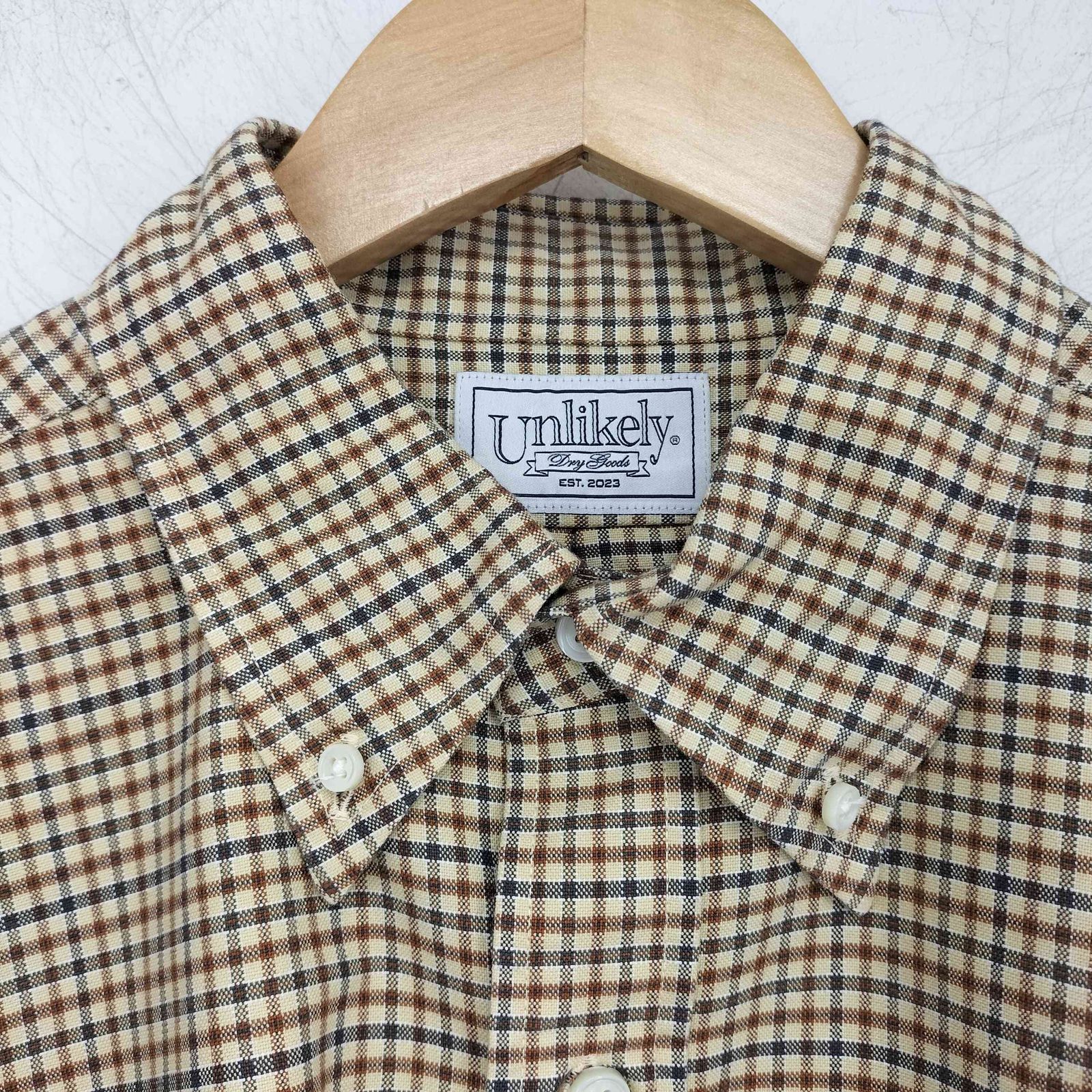 【美品】Unlikely Button Down Shirts サイズM Unlikely Button Down ShirtsMサイズ