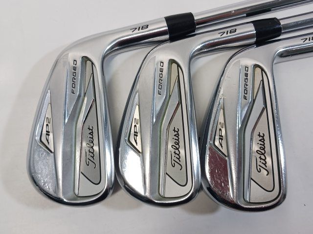 m　美品タイトリスト AP2 718 AMT S200 5本セット タイトリスト718 AP2 アイアンセット 5-P 6本S200AMTスチール