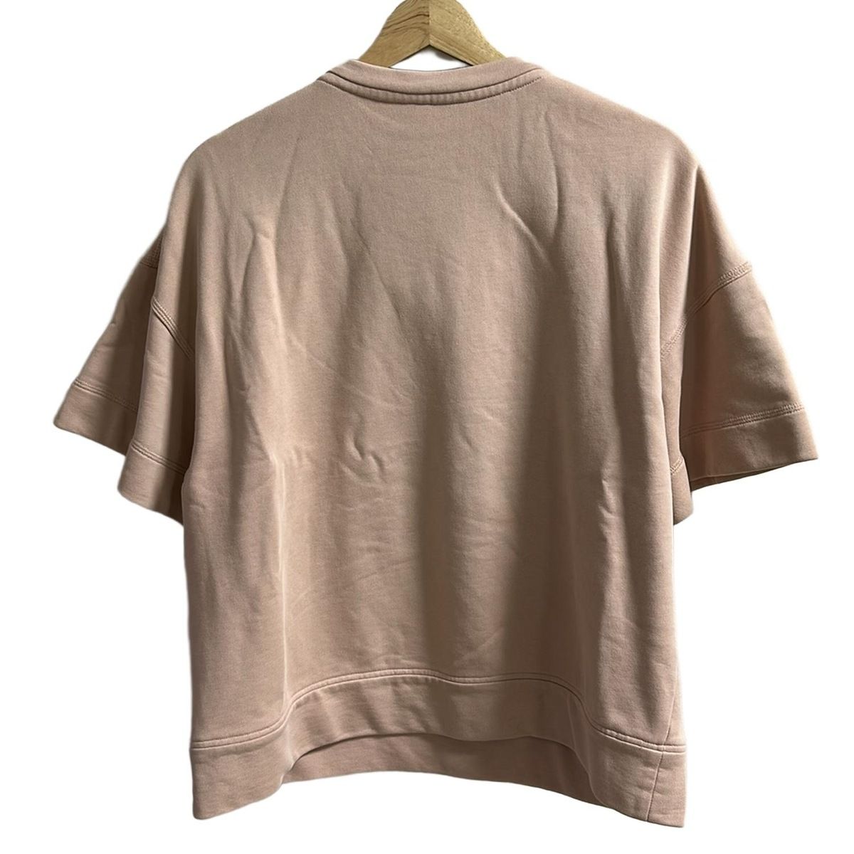 N゜21 ヌメロ ヴェントゥーノ トレーナー サイズ40 M レディース - ピンクベージュ 半袖