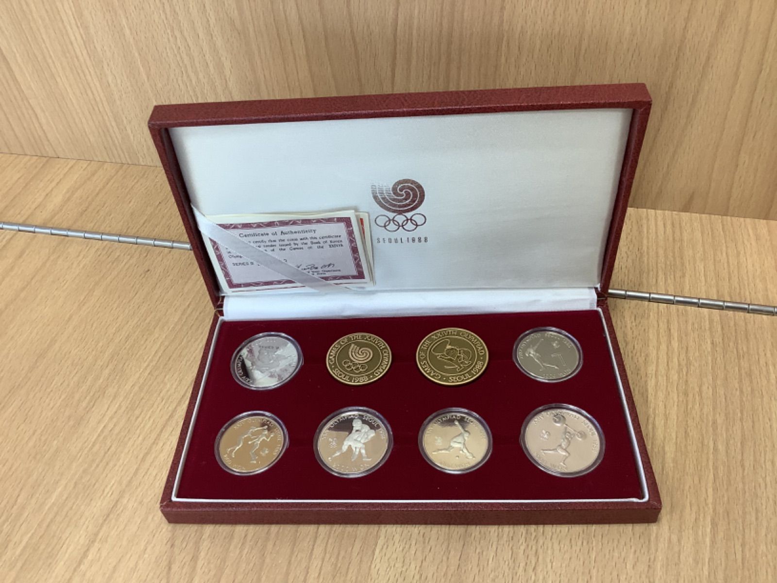 G1525 ソウルオリンピック 記念硬貨セット - メルカリ