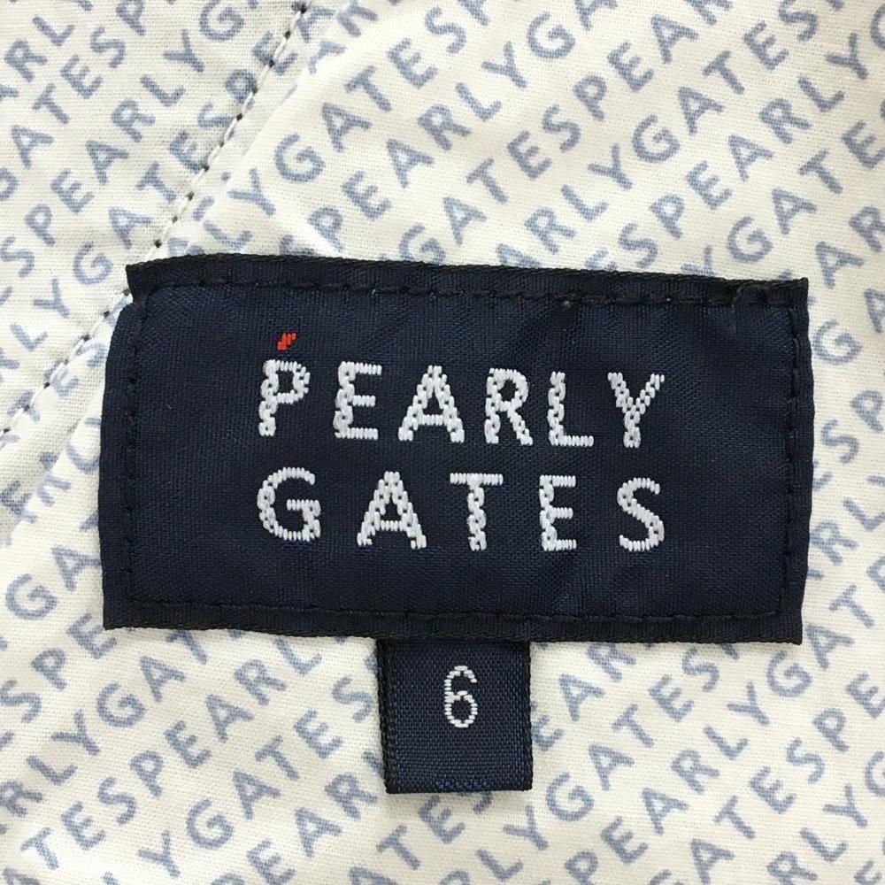 美品】パーリーゲイツ パンツ 千鳥格子 ロゴ白 メンズ 6(XL) ゴルフ