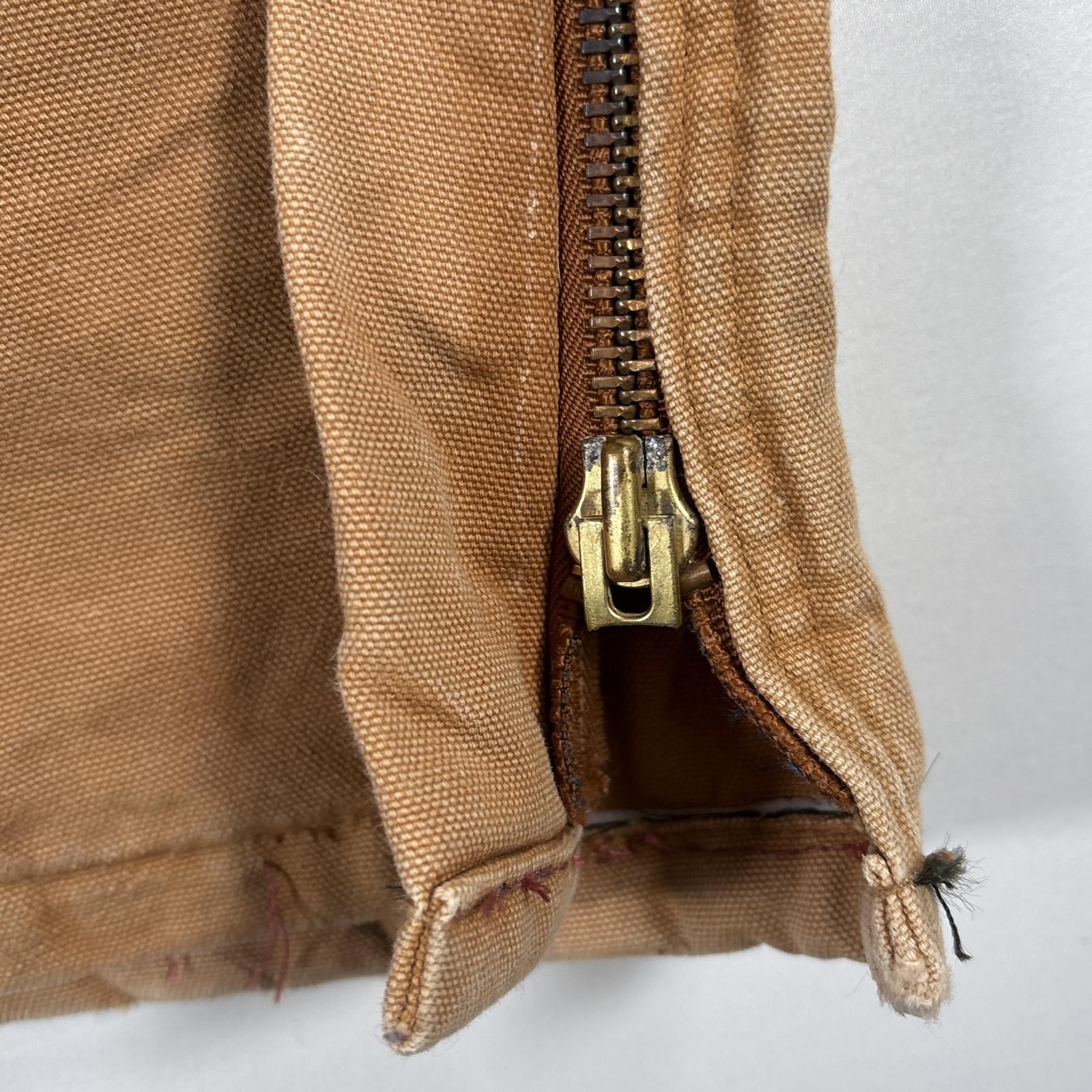 古着 カーハート Carhartt オーバーオール ダック ワンポイントロゴ