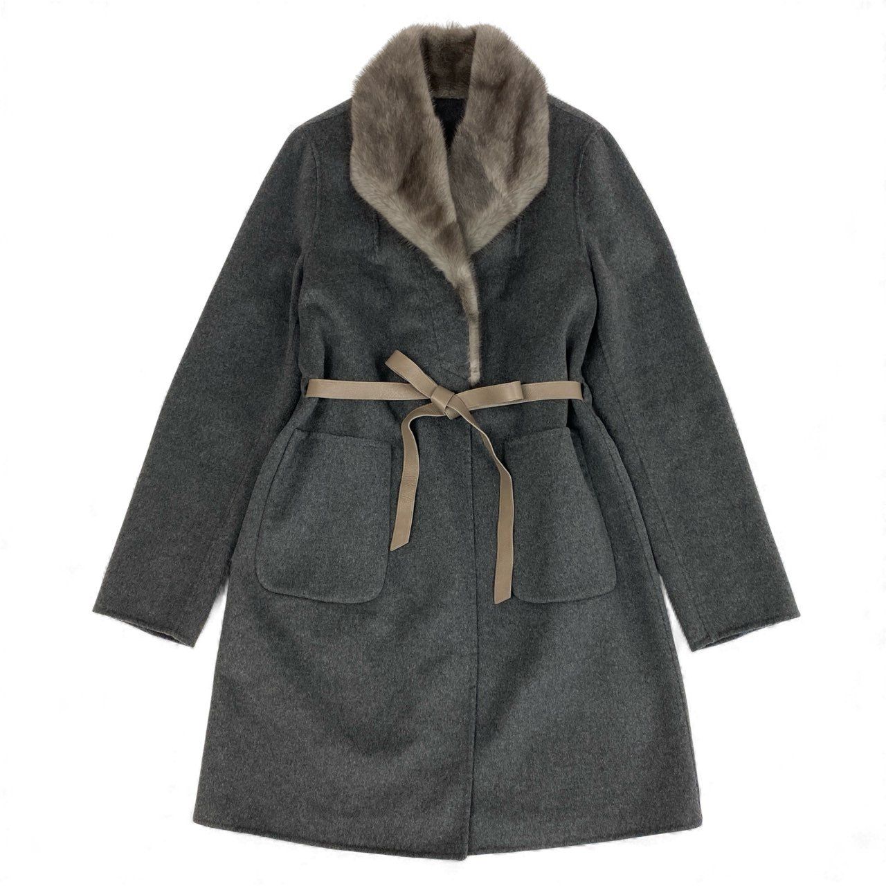 70L15 《美品》 azzurro ブルーアイリスミンク ミンクファー