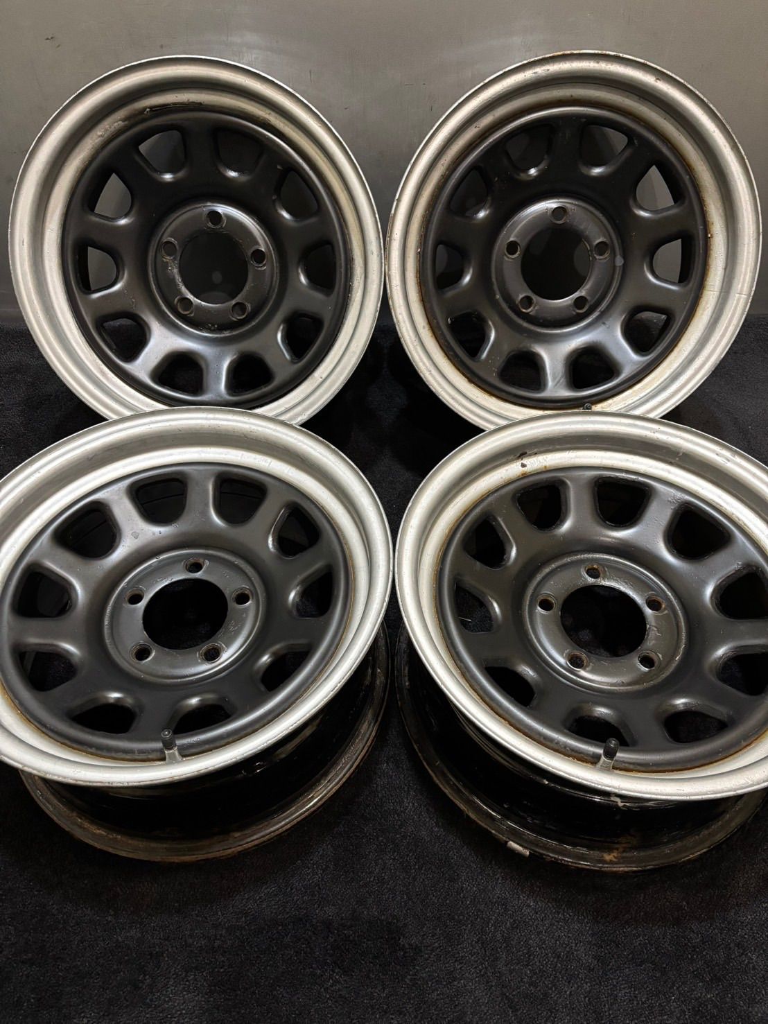 塗装品 デイトナ アメリカンレーシング 15インチ 7 J 約 10 114 3 5 H スチールホイール 4本 1 L 88