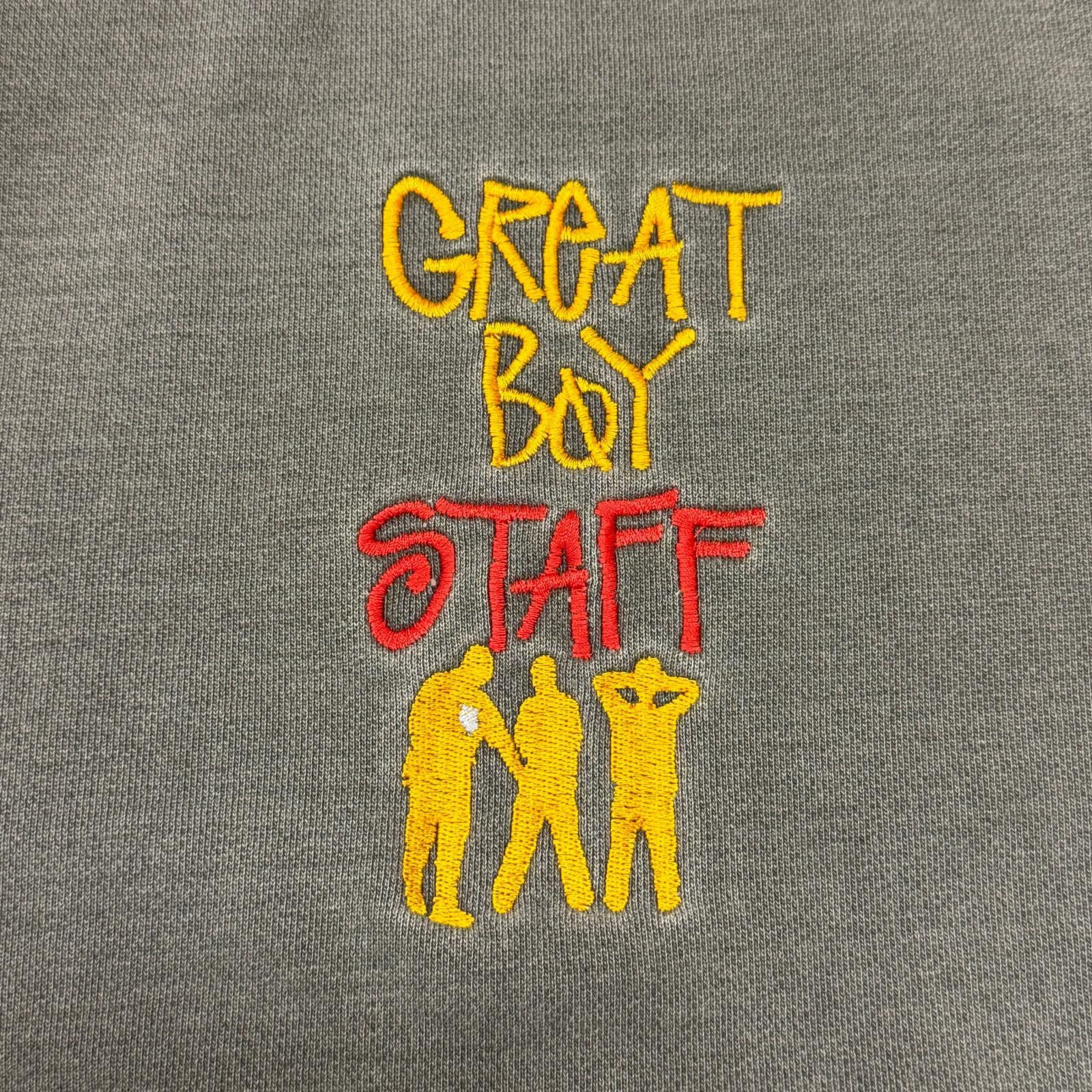 greatLAnd ORIGINAL GREAT BOY ZIP UP HOODIE ジップフーディー