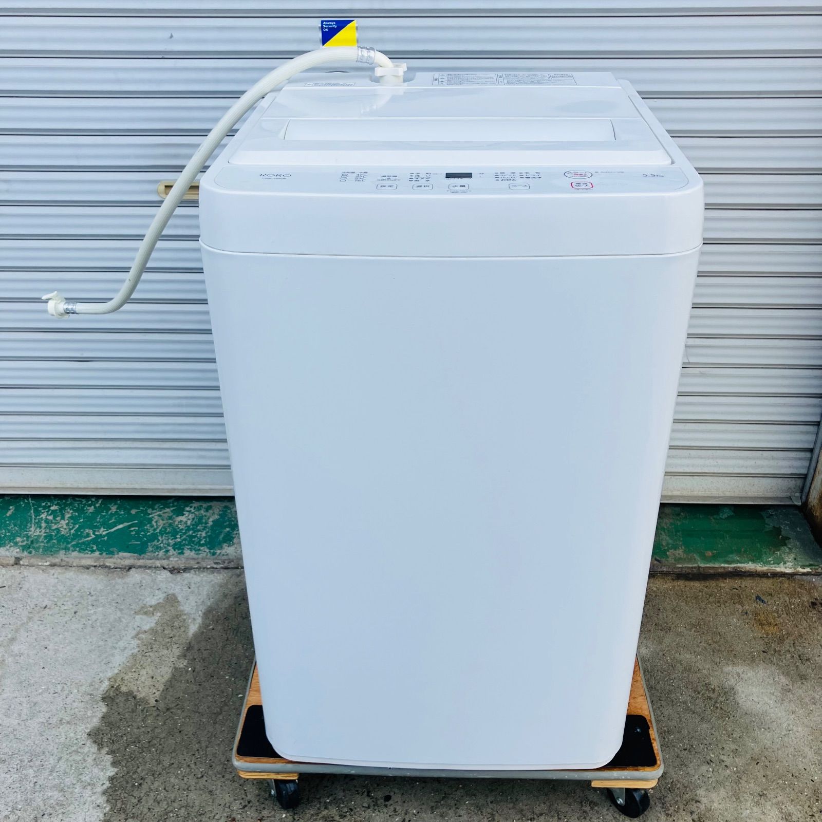 12 h 49 ヤマダセレクト 全自動洗濯機 5 kg YWM T 55 LW 製