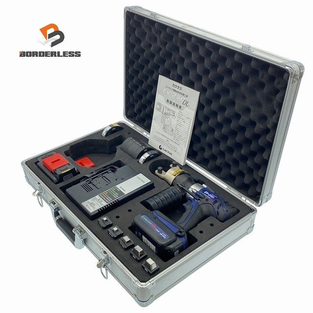 ☆美品☆CACTUS カクタス 14.4V/18V コードレス電動油圧式圧着工具 EV