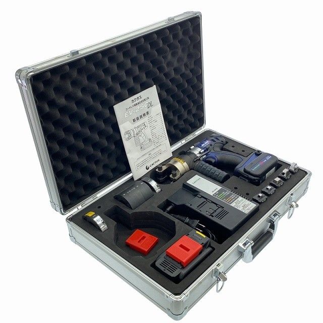 ☆美品☆CACTUS カクタス 14.4V/18V コードレス電動油圧式圧着工具 EV