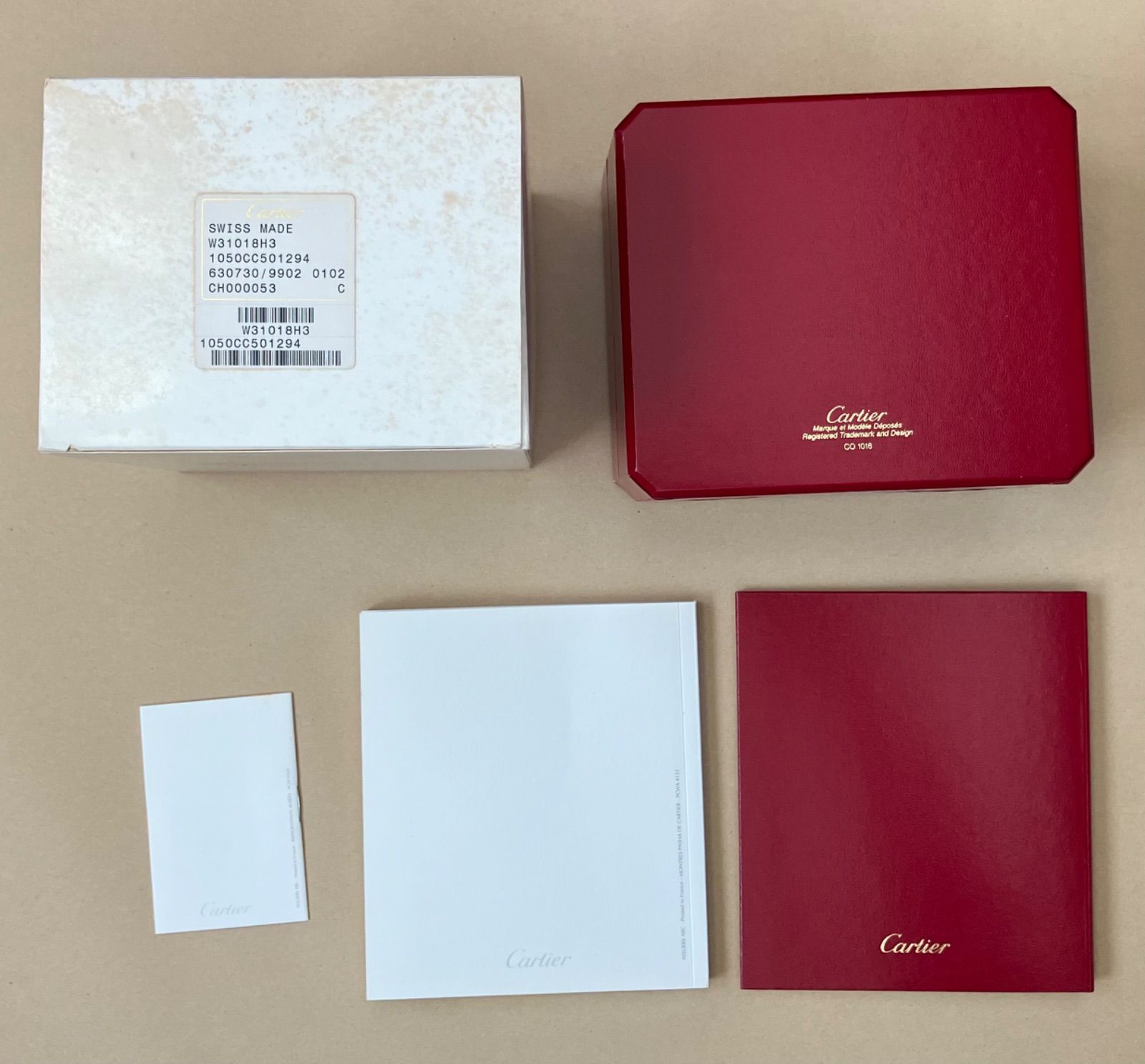 カルティエ Cartier 時計の空箱 空き箱 ケース 5個セット - メルカリ