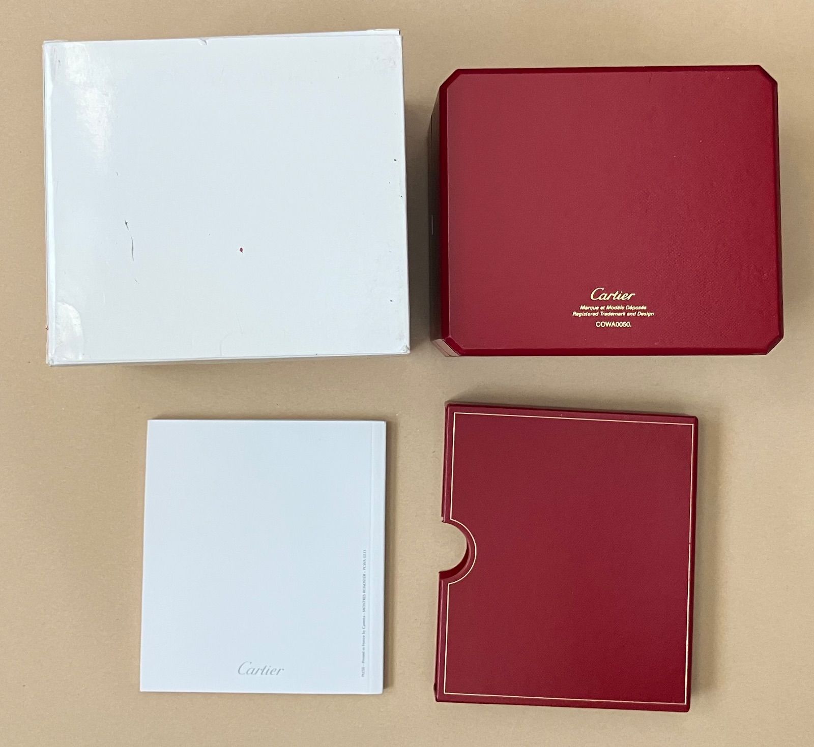 カルティエ Cartier 時計の空箱 空き箱 ケース 5個セット - メルカリ