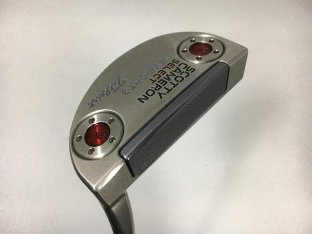 返品OK お買い得品！【中古ゴルフクラブ】タイトリスト スコッティ・キャメロン セレクト ニューポート3 2016 オリジナルスチール パター