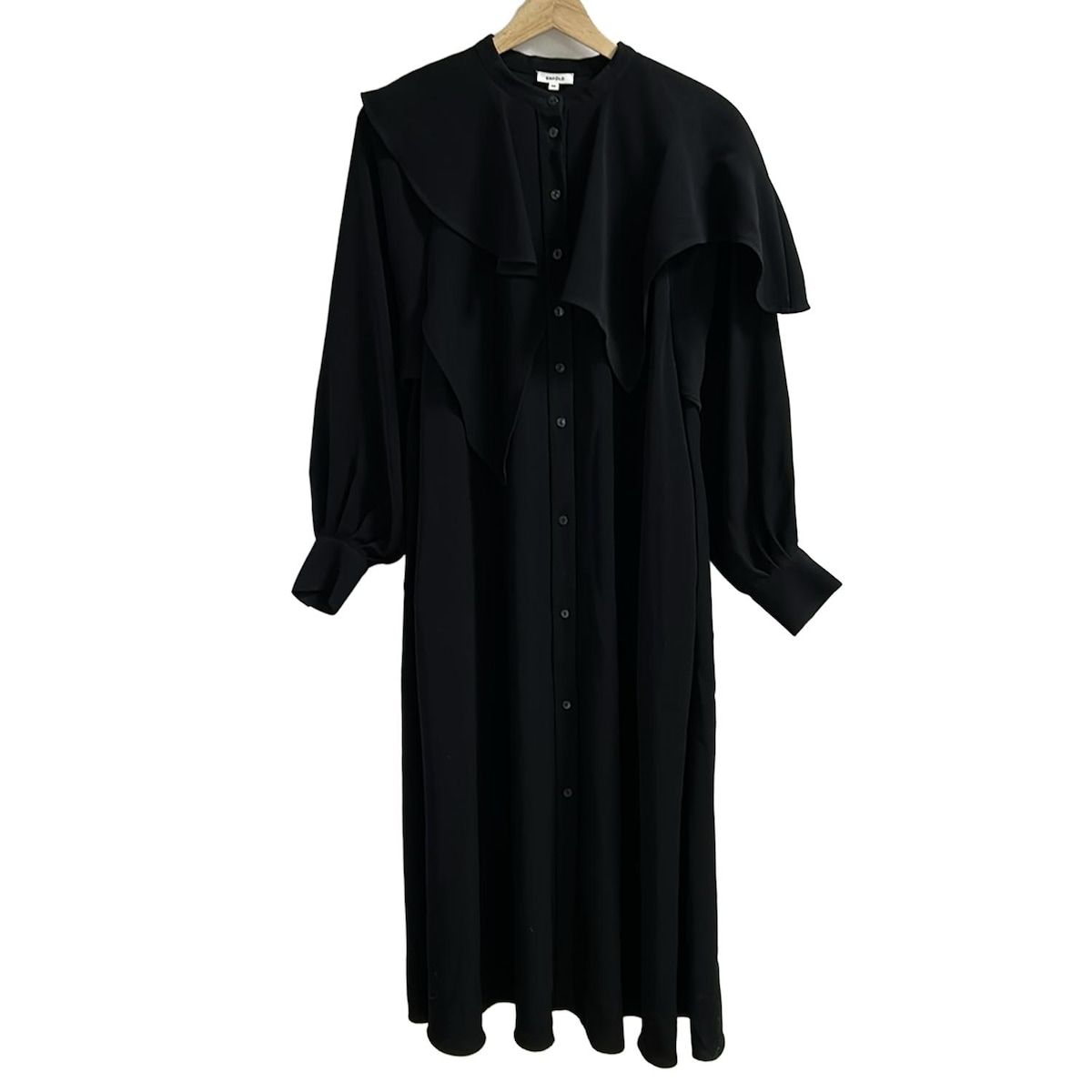 ENFOLD(エンフォルド) ワンピース サイズ36 S レディース - 黒 クルー