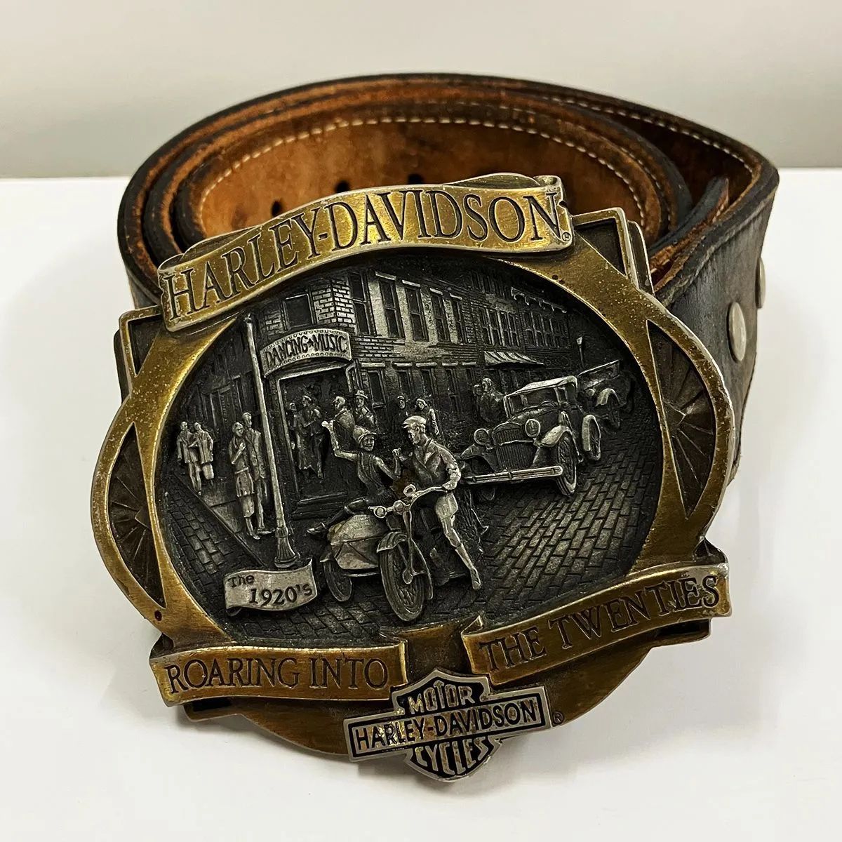 HARLEY DAVIDSON ハーレーダビットソン ベルト バックル ヴィンテージ