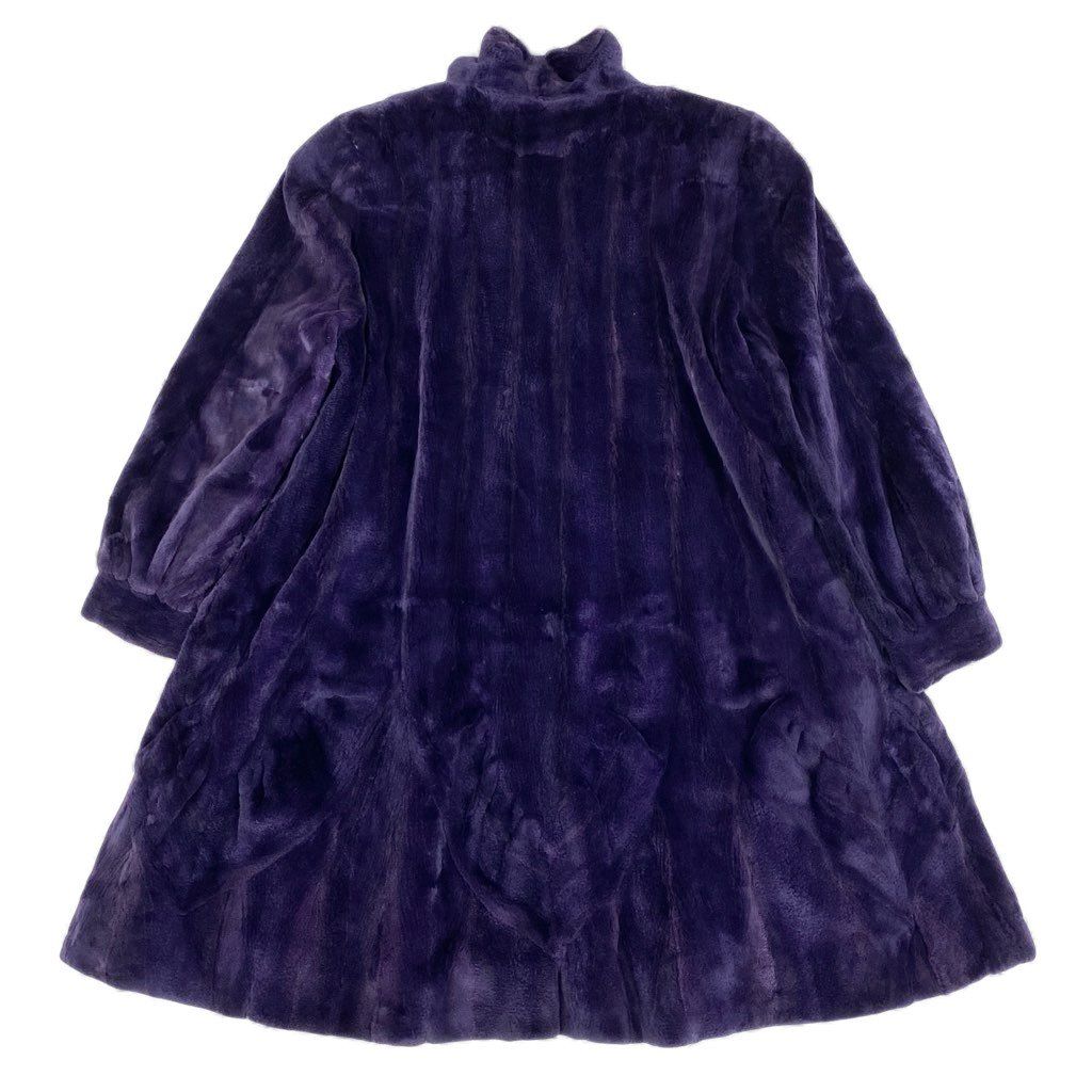 サファイアミンク　アメリカンファーアワード　4つ星　毛皮コート　セミロング サファイアミンク アメリカンファーアワード 4つ星 毛皮コート