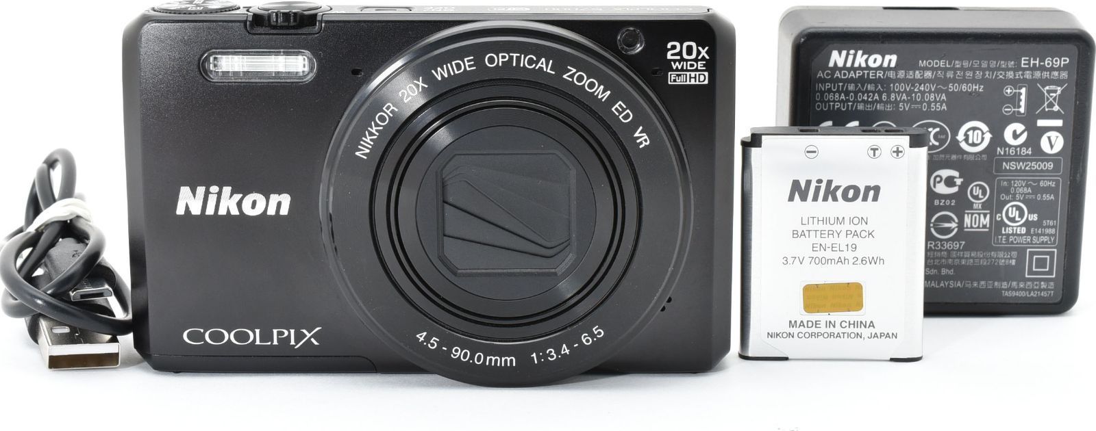 K08[7049]12☆極美品☆ ニコン Nikon COOLPIX S7000 - メルカリ