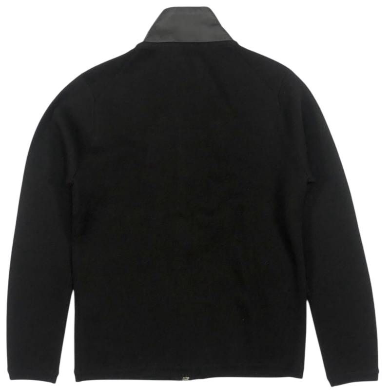 BURBERRY バーバリー ブラックレーベル ジッパー ニット セーター L バーバリー ブラックレーベル ノバチェック柄 ジップアップ ドライバー