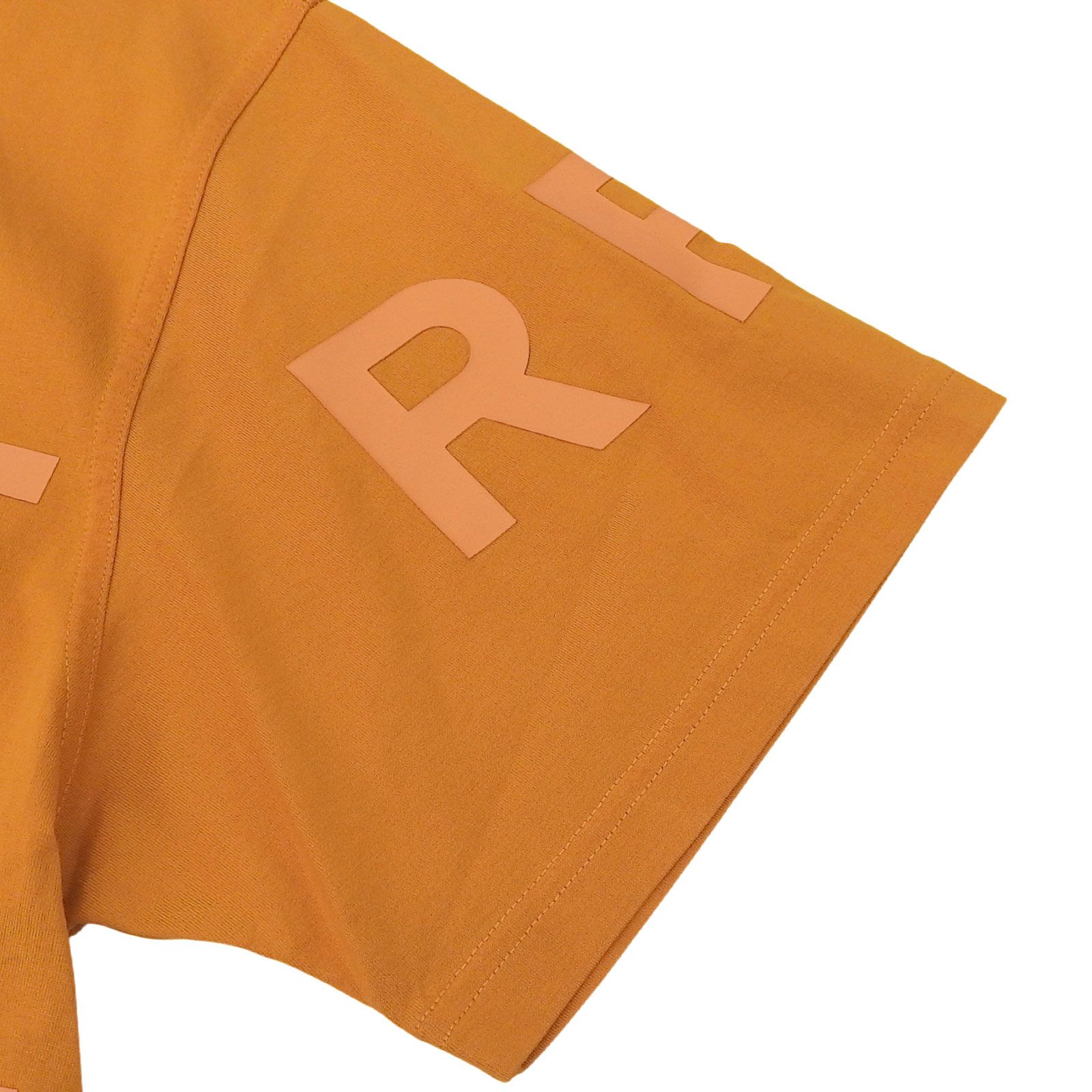 極美品▲BURBERRY バーバリー 8040692 コットン100％ ホースフェリープリント 半袖Ｔシャツ オレンジ L イングランド製 正規品 メンズ 極美品△BURBERRY バーバリー 8040692 コットン100％ ホースフェリー