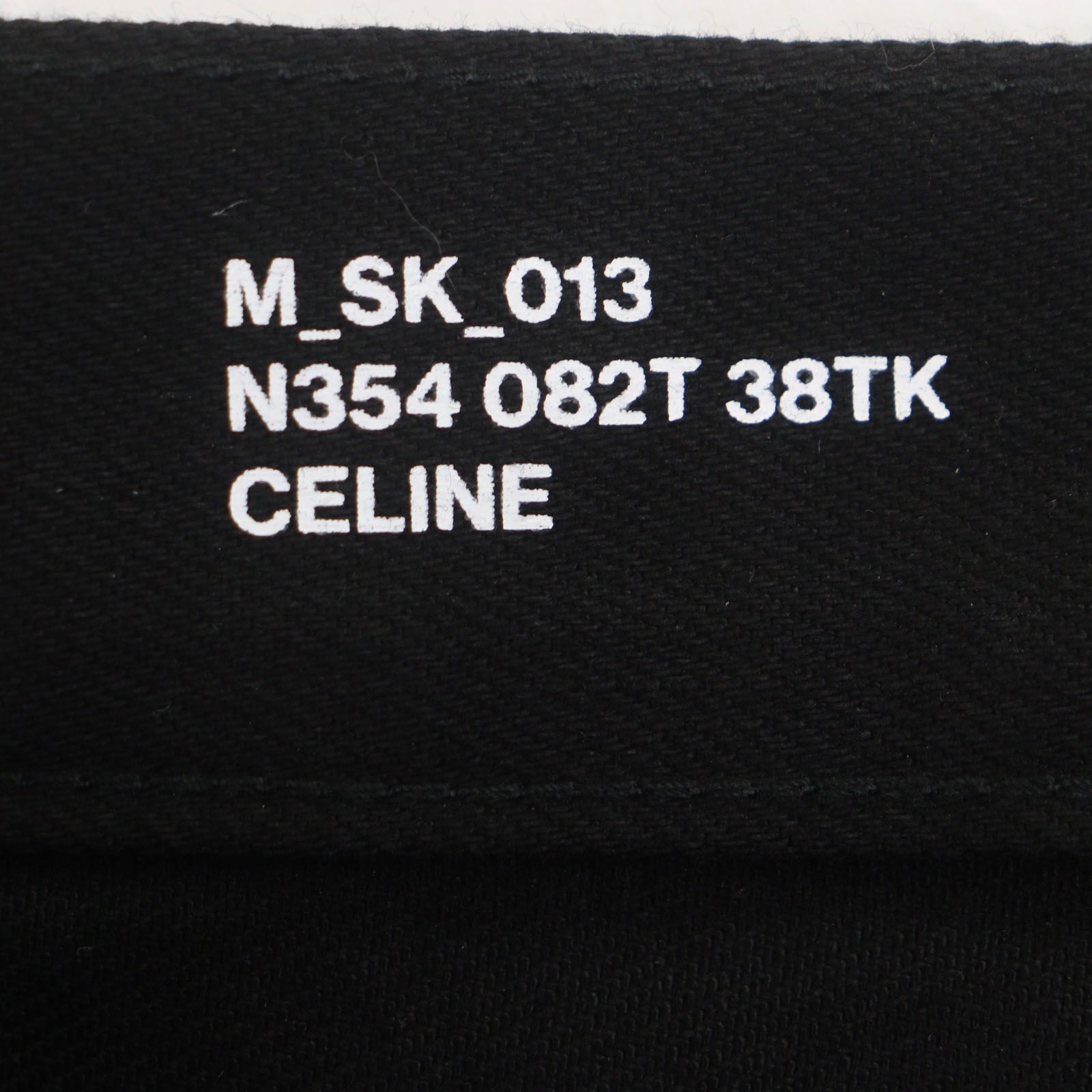 未使用品▽CELINE セリーヌ 2N354082T コットン ヴィンテージピュア