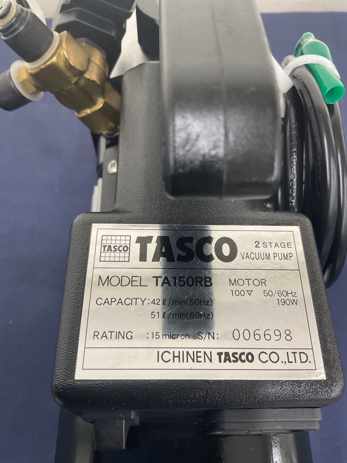 タスコ TASCO 真空ポンプ TA 150 RB