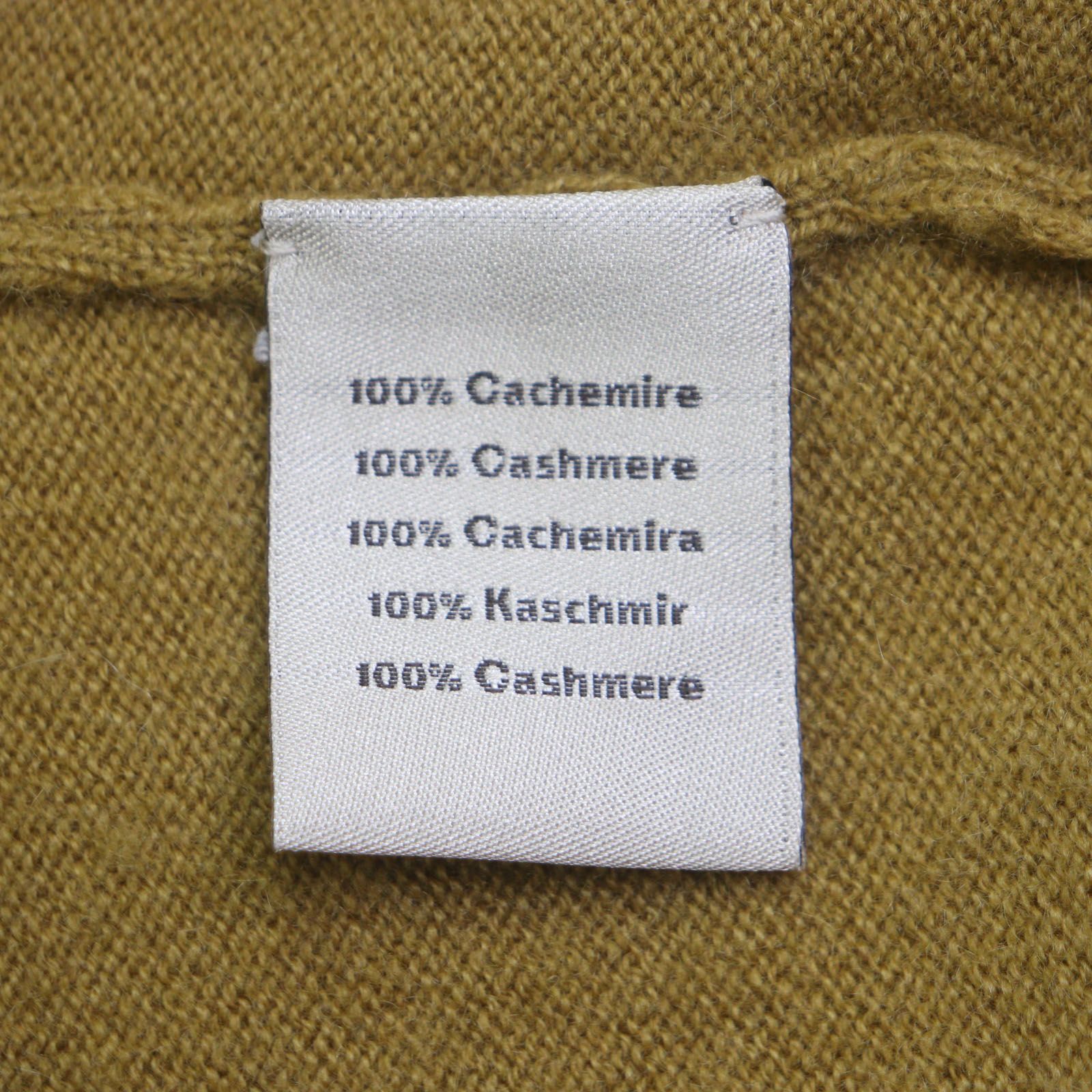 美品▽HERMES エルメス カシミヤ100% デザイン プルオーバー