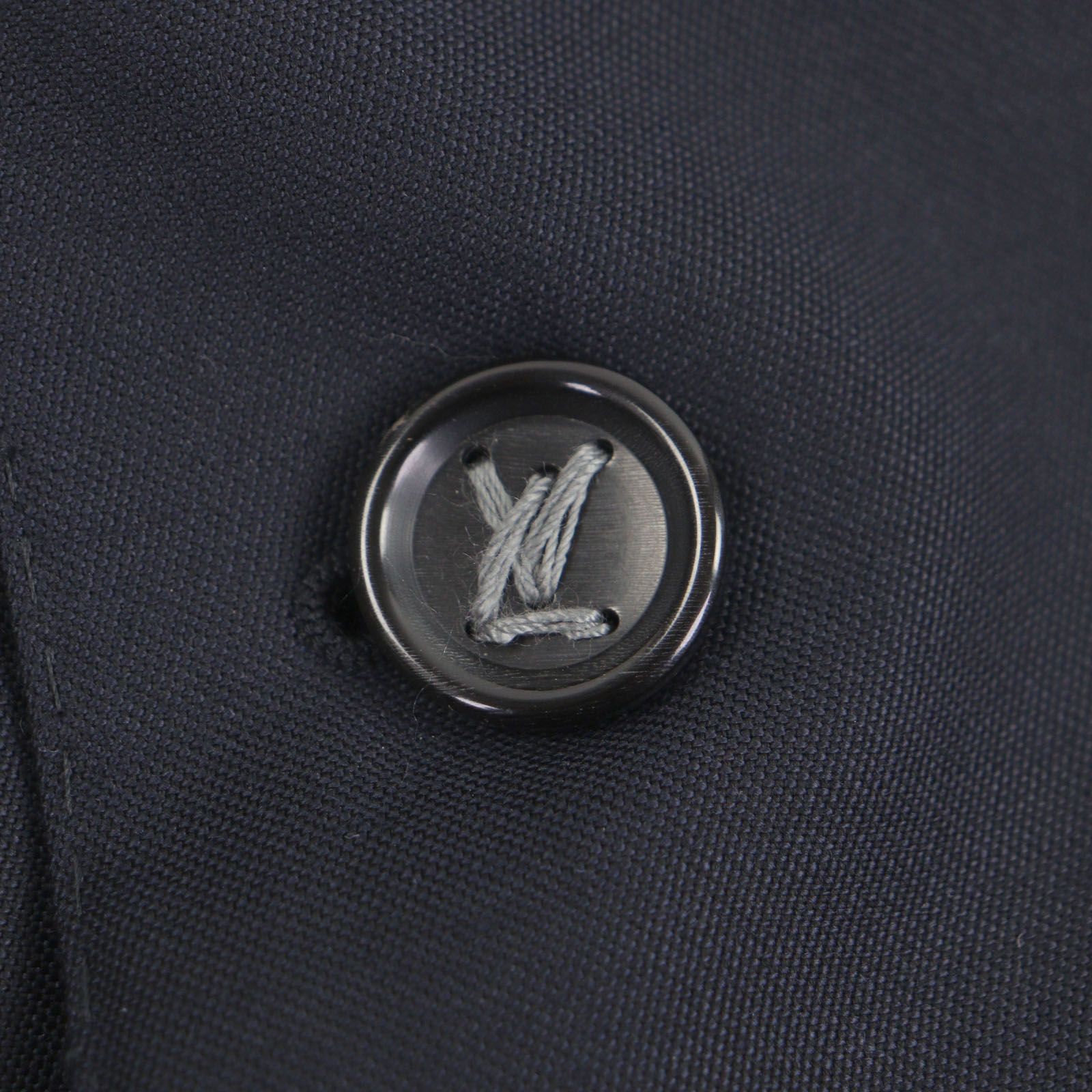 極美品▽LOUIS VUITTON ルイヴィトン 20AW ウール100% ピークドラペル